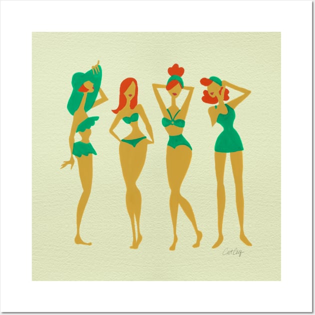 Bombshells - Redheads Wall Art by CatCoq